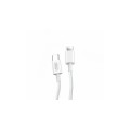 Кабель XO-NB124 / Type C на Type C / для смартфонів / PD 40 ват / 1 метр / Білий