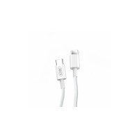 Кабель XO-NB124 / Type C на Type C / для смартфонів / PD 40 ват / 1 метр / Білий