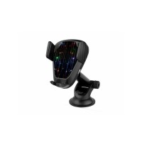 Зарядка безпровідна автомобільна aiLink Sensor Auto V7 / 2 в 1 / USB / Швидка зарядка Quick Charge 2.0 / Чорна