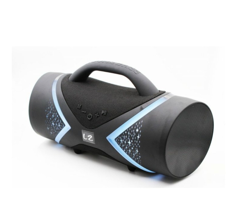 Блютуз колонка UBL BOOMBASS E 818 / 41 см. / 40 ват / Чорна