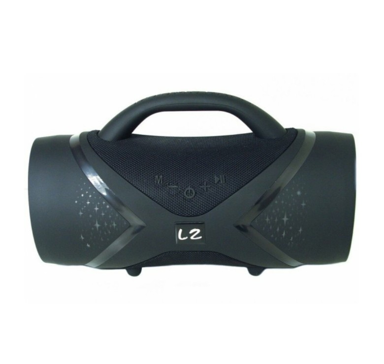 Блютуз колонка UBL BOOMBASS E 818 / 41 см. / 40 ват / Чорна
