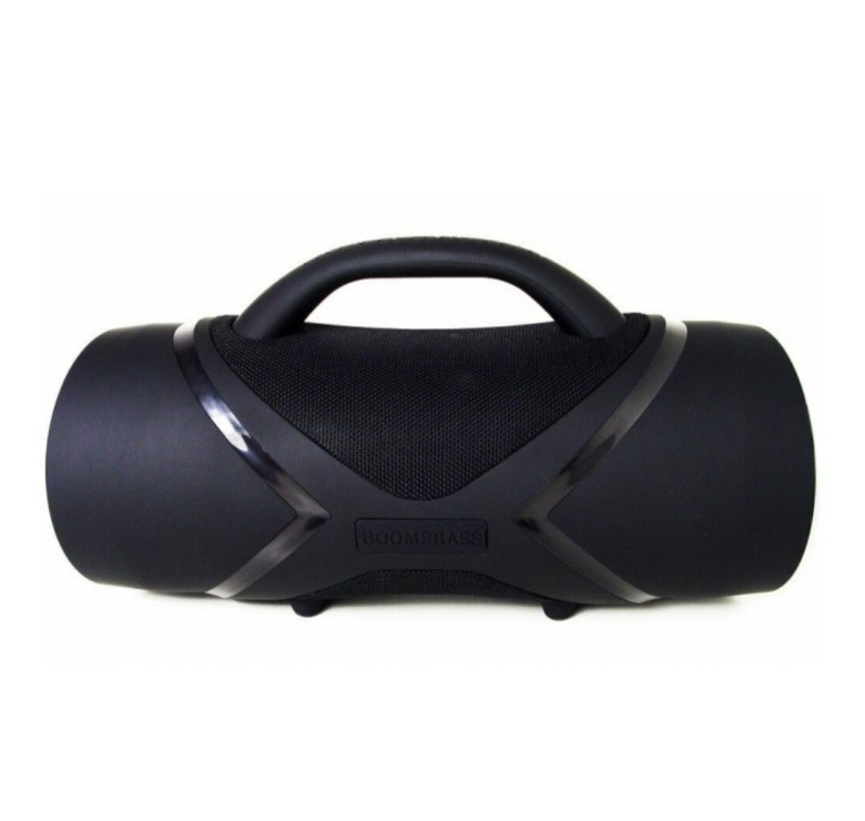 Блютуз колонка UBL BOOMBASS E 818 / 41 см. / 40 ват / Чорна