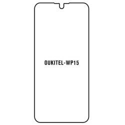 Гідрогелева олеофобна захисна плівка для Oukitel WP15 / Прозора