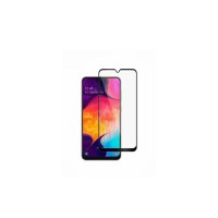 Загартоване захисне скло на Samsung Galaxy A10 (SM-A105) / Чорна рамка