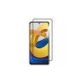 Загартоване захисне скло на Poco M4 Pro 5G / Чорна рамка