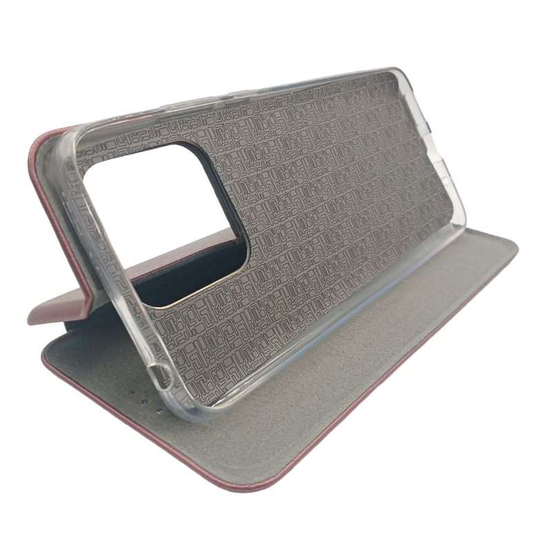 Чохол-книжка Baseus для Xiaomi Redmi 10C / Бордовий