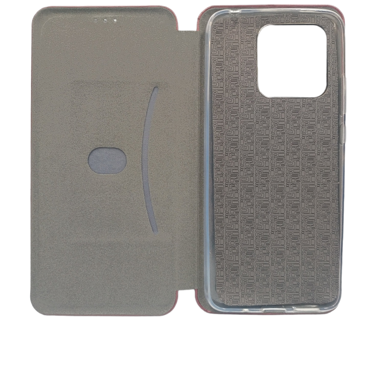 Чохол-книжка Baseus для Xiaomi Redmi 10C / Бордовий