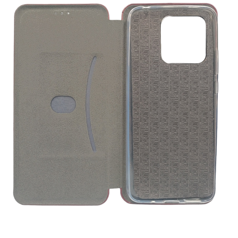 Чохол-книжка Baseus для Xiaomi Redmi 10C / Бордовий