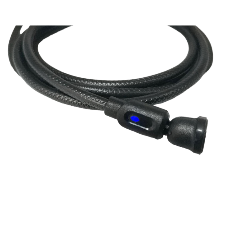 Магнітний кабель USLION 2 в 1 / Type-C - USB / 540 градусів / Круглий / 100 см. / Чорний