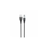 Магнітний силіконовий кабель Hoco X63 / Lightning (Iphone) - USB / 100 см. / Чорний