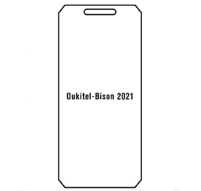 Гідрогелева олеофобна захисна плівка для Oukitel Bison F150 2021 / Прозора