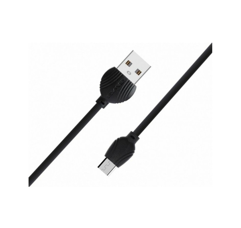 Кабель AWEI CL-61 / Micro - USB / 2.5 ампер / 1 метр / Чорний