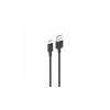 Кабель XO-NBP156 / Type-C - USB / 2.4 ампер / 1 метр / Чорний