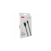 Кабель XO-NB143 / Type-C - USB / Нейлоновий / 2 ампера / 2 метра / Чорний