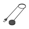 Магнітний USB кабель для зарядки смарт-годинників Haylou-RS3 LS04 / 100 см. / Чорний