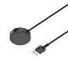 Магнітний USB кабель для зарядки смарт-годинників Haylou-RS3 LS04 / 100 см. / Чорний