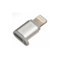 Перехідник REMAX RA-USB2 з Lightning на Micro для смартфонів та інших пристроїв / Сірий