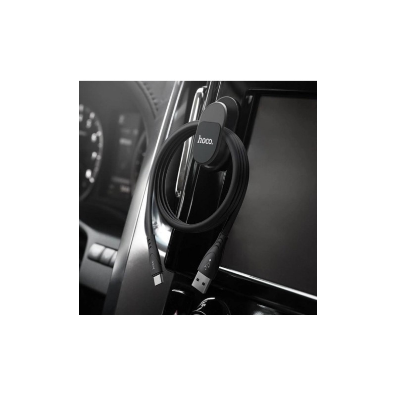 Держатель смартфона универсальный магнитный для дома и автомобиля / Hoco PH19 / Черный