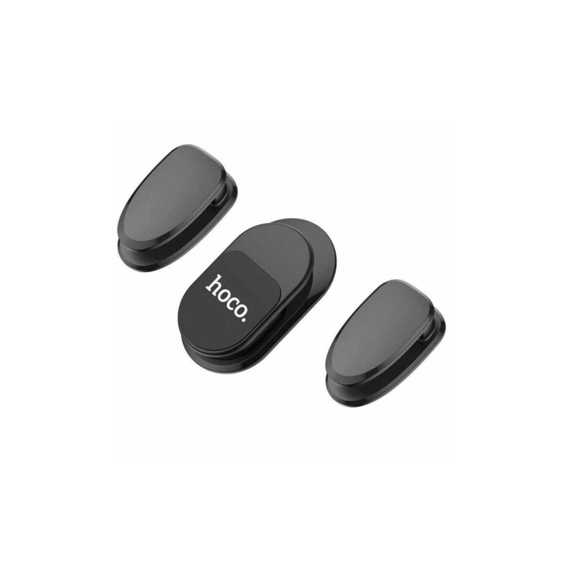 Держатель смартфона универсальный магнитный для дома и автомобиля / Hoco PH19 / Черный