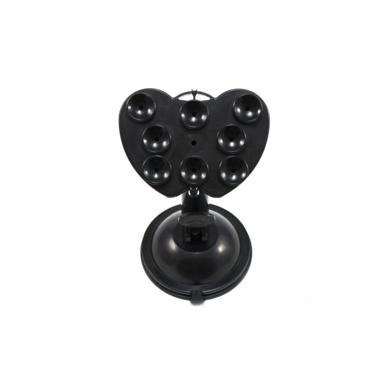 Держатель с вакуумными присосками для телефона в автомобиль UF 1-20 / Черный