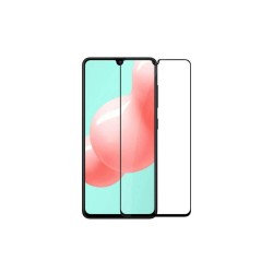 Закаленное защитное стекло Samsung Galaxy A41 (2020) / Черная рамка