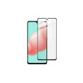 Загартоване захисне скло на Samsung Galaxy A415 / Чорна рамка