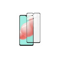 Загартоване захисне скло на Samsung Galaxy A415 / Чорна рамка