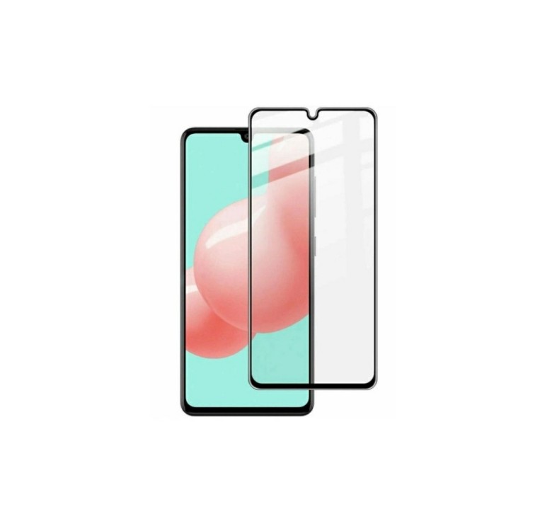 Загартоване захисне скло на Samsung Galaxy A415 / Чорна рамка
