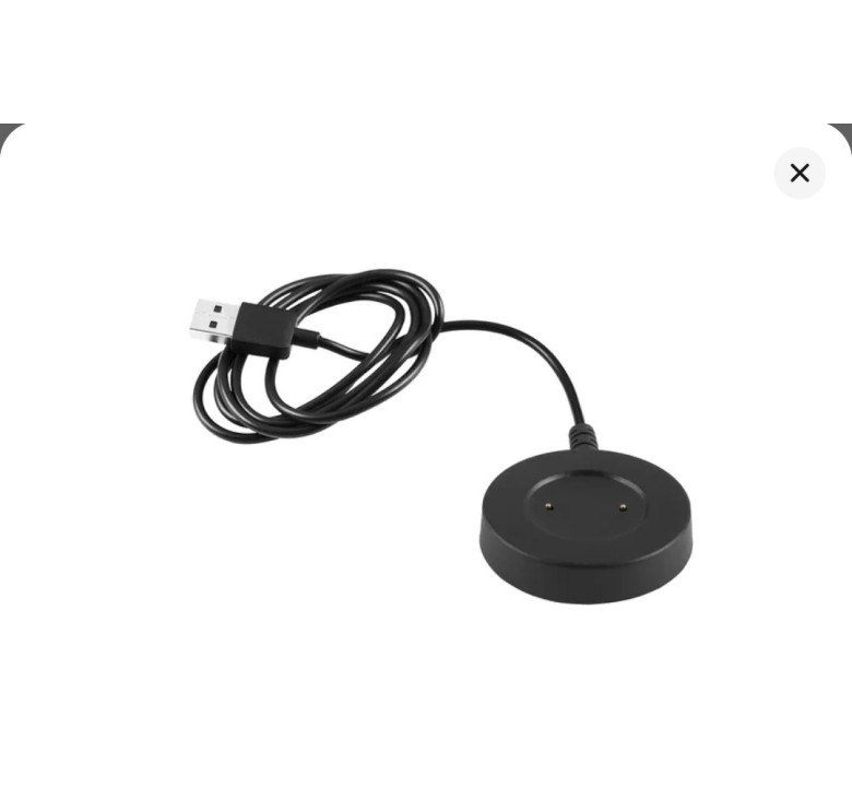 Магнітний USB кабель на смарт-годинник Huawei Watch GT / GT2 / GT2e / 100 см. / Чорний