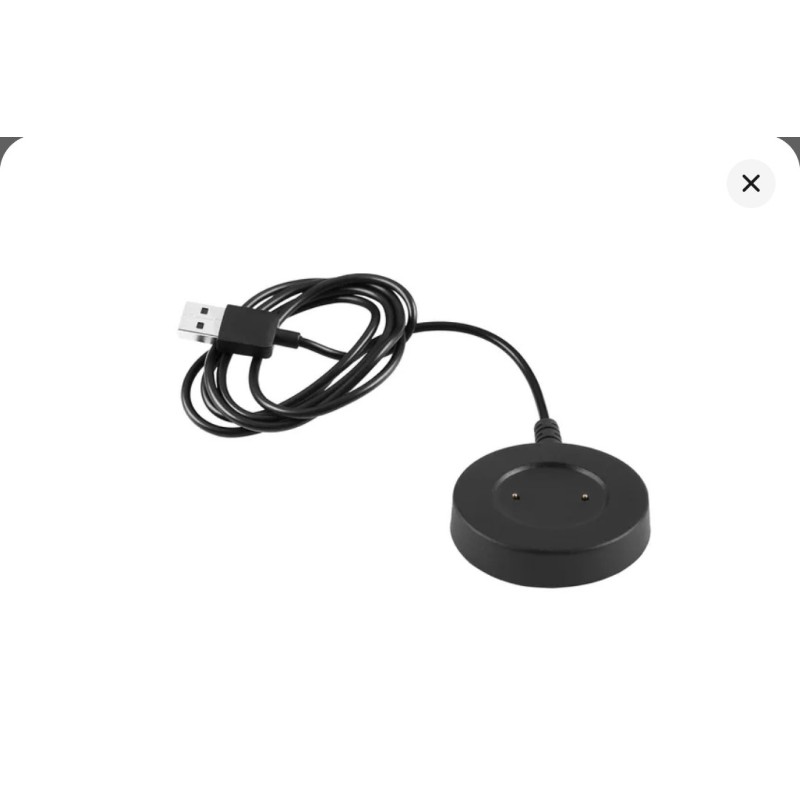 Магнітний USB кабель на смарт-годинник Huawei Watch GT / GT2 / GT2e / 100 см. / Чорний