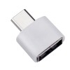 OTG Перехідник USB Type C 3.0 для карти пам'яті / Білий
