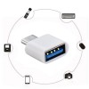 OTG Перехідник USB Type C 3.0 для карти пам'яті / Білий