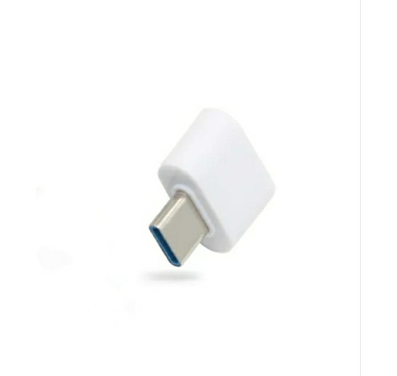 OTG Перехідник USB Type C 3.0 для карти пам'яті / Білий