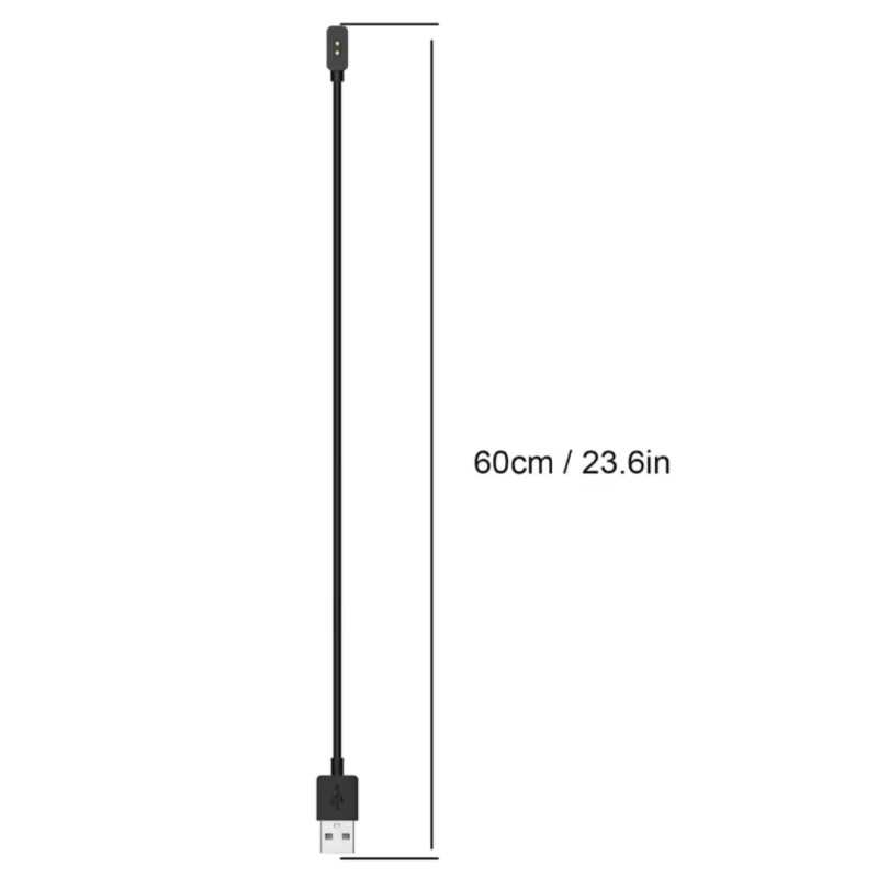 Магнитный USB кабель на смарт часы Xiaomi Redmi Watch 3 Lite, Watch 3 Active