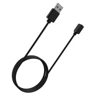 Магнітний USB кабель на смарт годинник Xiaomi Band 7 Pro / 100 см. / Чорний