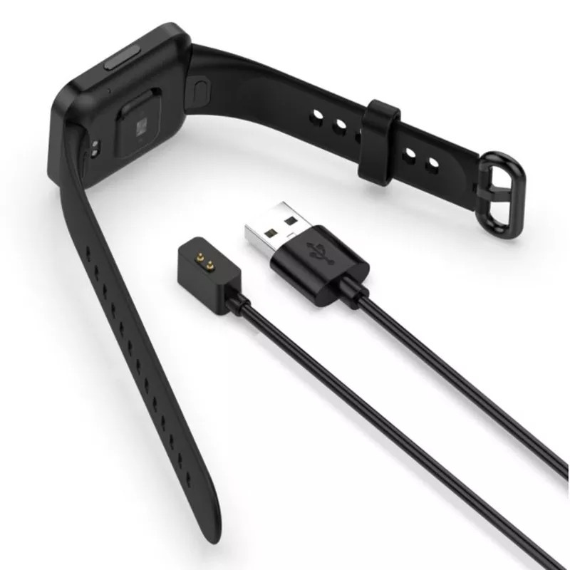Магнітний USB кабель на смарт годинник Xiaomi Band 7 Pro / 100 см. / Чорний