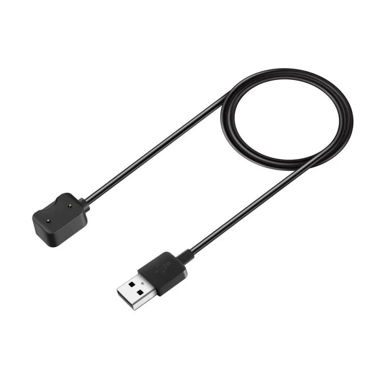 Магнітний USB кабель на розумний годинник Xiaomi Huami Amazfit COR A1702 / 100 см. / Чорний