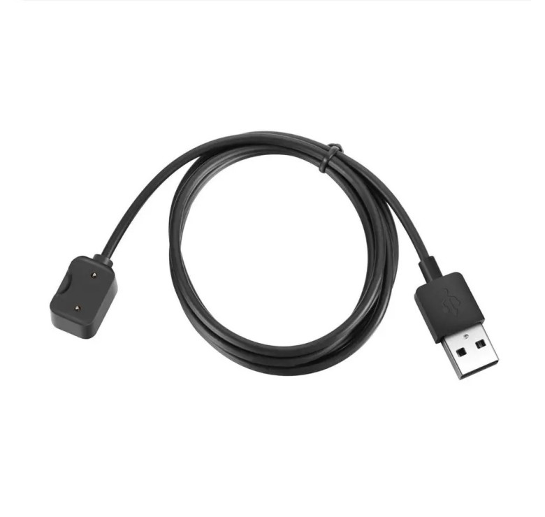 Магнітний USB кабель на розумний годинник Xiaomi Huami Amazfit COR A1702 / 100 см. / Чорний