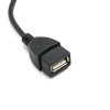 Кабель OTG Mini - USB 2.0 / Чорний