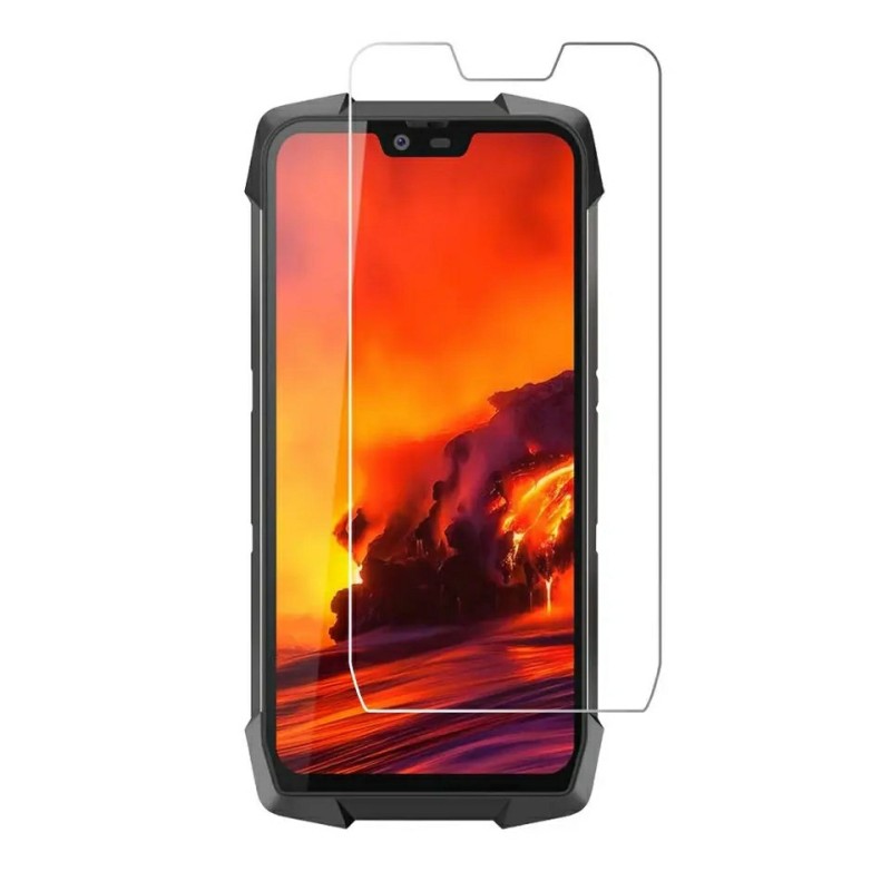 Закаленное защитное стекло на Blackview BV9700 Pro / Вид 2 / Прозрачное