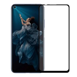 Загартоване захисне скло на смартфон Honor 20/ Чорна рамка