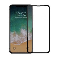 Загартоване захисне скло на смартфон Samsung A04E/Чорна рамка