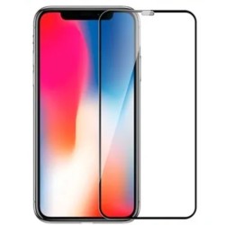 Загартоване захисне скло на смартфон iPhone 11 Pro / Чорна рамка