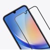 Загартоване захисне скло на смартфон Samsung Galaxy A34/ Чорна рамка
