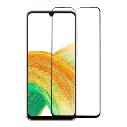Загартоване захисне скло на смартфон Samsung Galaxy A34 5G 6D/ Чорна рамка