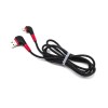 Кутовий кабель Micro - USB Epik XS 009 для смартфонів / 1.2 метри / до 2.4 Ампера