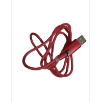 Магнітний кабель Type C USB кабель / кабель 1 метр / червоний