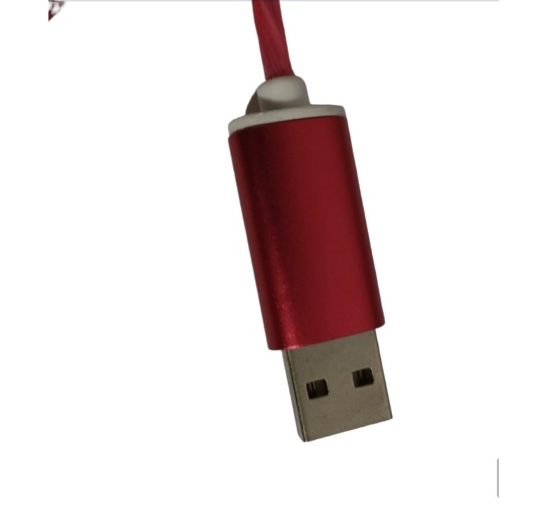 Магнітний кабель Type C USB кабель / кабель 1 метр / червоний