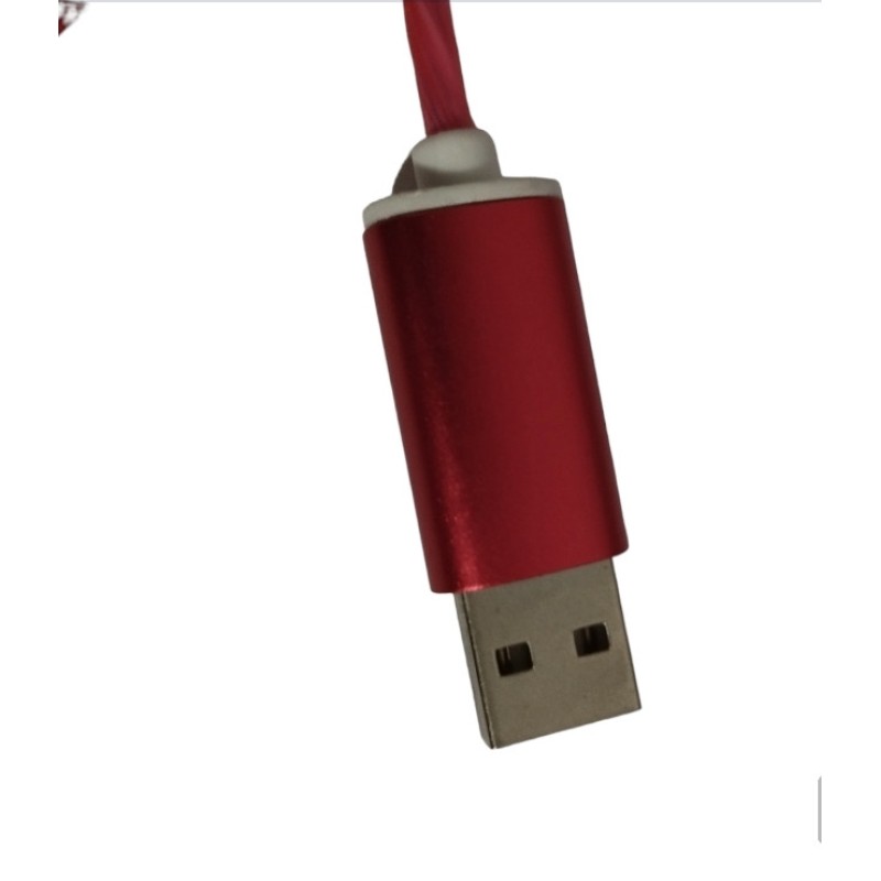 Магнітний кабель Type C USB кабель / кабель 1 метр / червоний