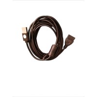 Компактний USB подовжувач / 3 метри / Чорний